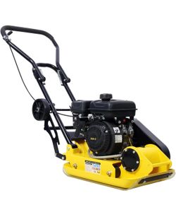 Missing Some Screw Heavy Duty Vibratory Plate Compactor Foldable Wheel 2.5HP Plate Compactor Machine