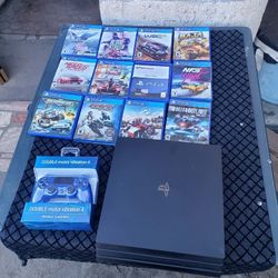 72 edition 2021 PS4 Playstation 4 Pro Slim 1TB with 12 Great Games. 1 Army controller $450! Any combo. Cash & trade welcome