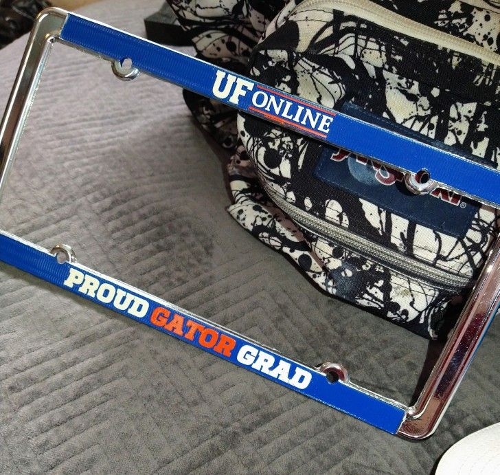 Gators License Plate Frame