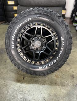 17" Wheels & Tires Package Deal Dropstar Trail Series 602 Wheels 265/65R17 BFGOODRICH KO3 Tires