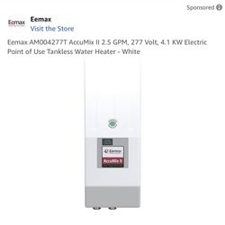 2.5 Gpm Tankless Water Heater