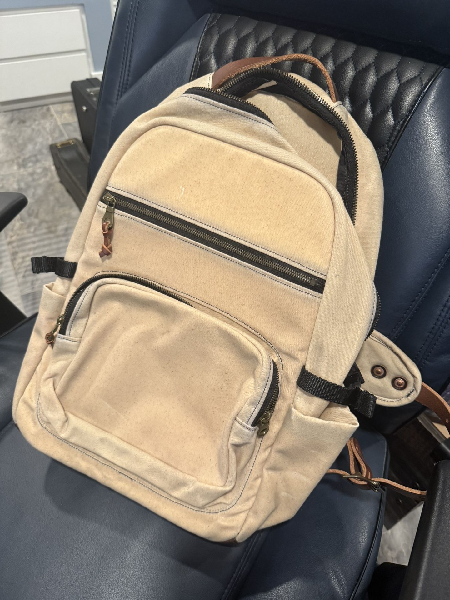 Loyal Stricklin Waxed Canvas Backpack