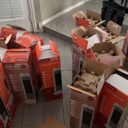 Space Heaters, Unused Damaged Boxes 