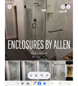 Custom shower