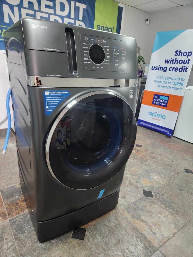 WASHER AND ELECTRIC DRYER 2 AND 1 GE LIKE NEW