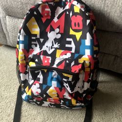 DisneyParks Mickey Mouse Motif Backpack