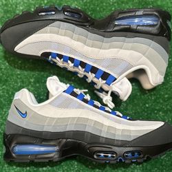 Brand New Nike Air Max 95 Big Bubble Blue Spark Size 14 With Original Box 