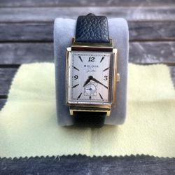 Bulova ‘My Way’ Frank Sinatra Collection Men’s Gold Dress Watch