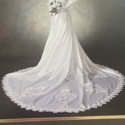  Beautiful  White Wedding Dress