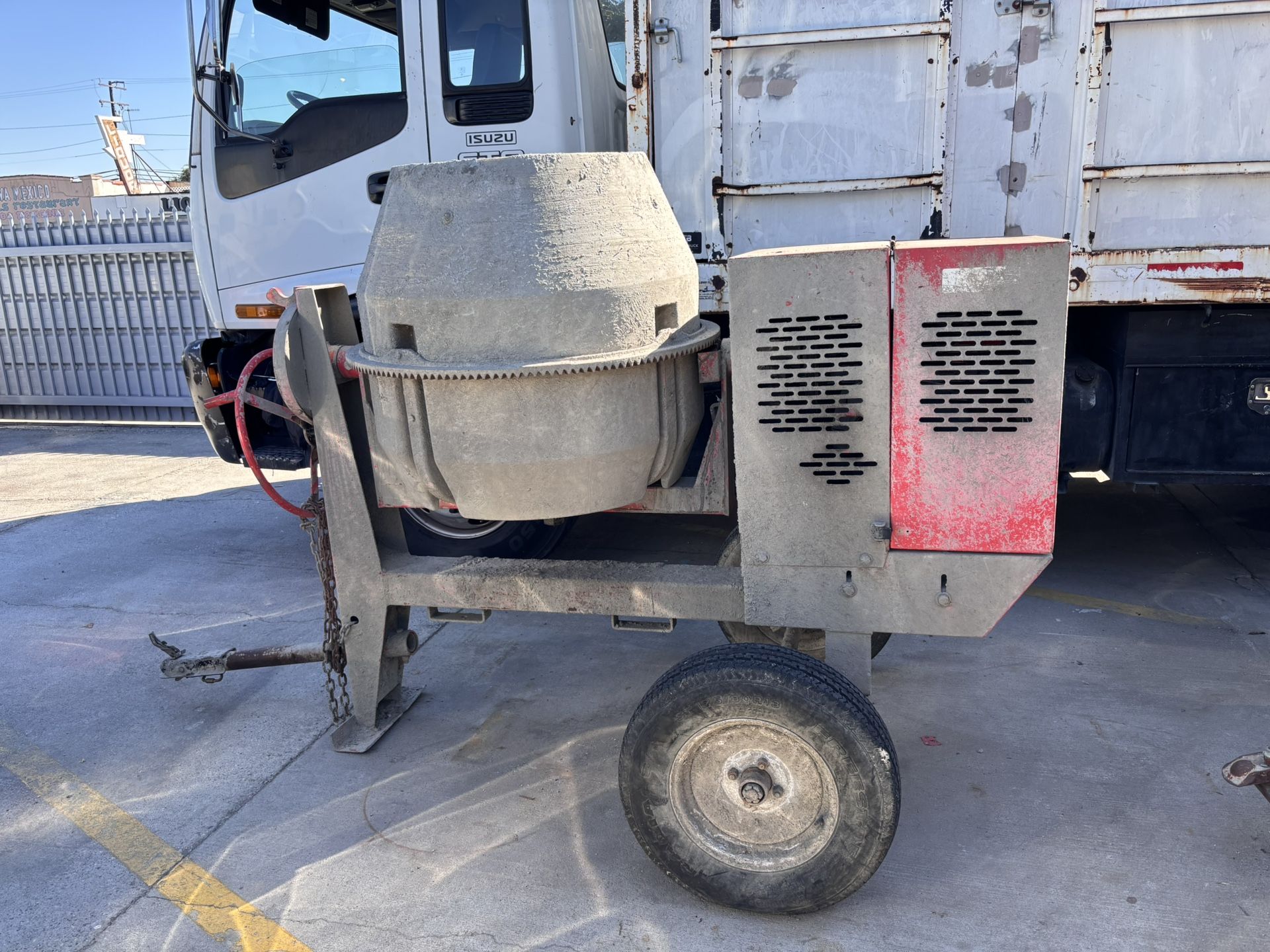 Concrete Mixer Multiquip MC94SH8 9 CF Concrete Mixer Honda Engine