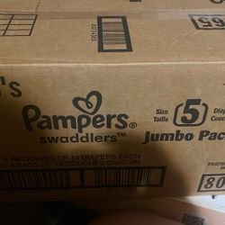 Size 5 diapers 