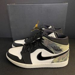 Jordan 1 Mid Camo DS Size 12