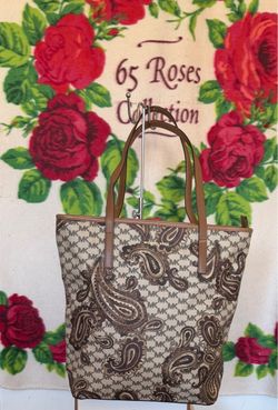 Michael Kors MK Monogram Paisley Tote Bag