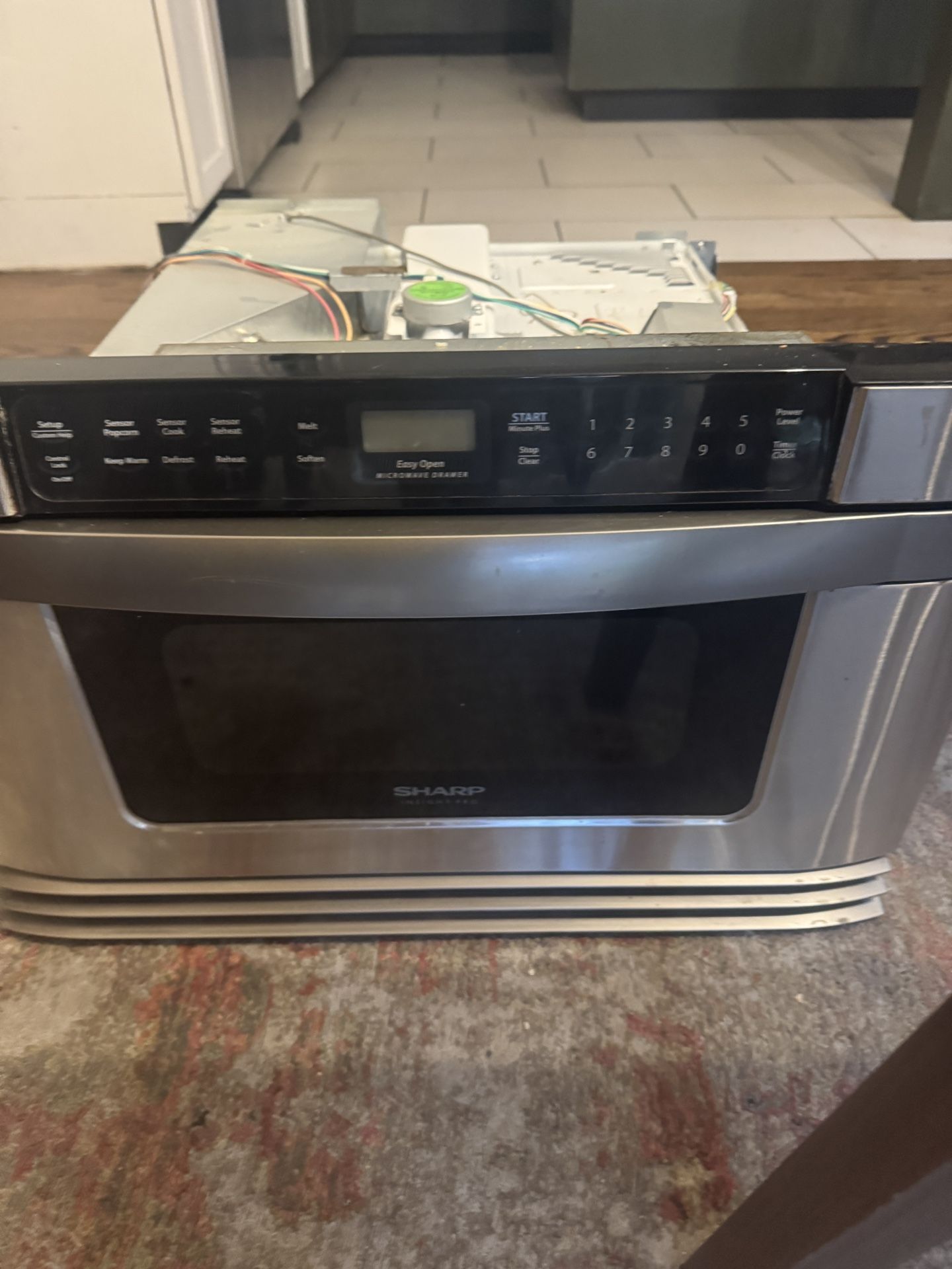Sharp 24” Drawer Microwave- Does Not Work!