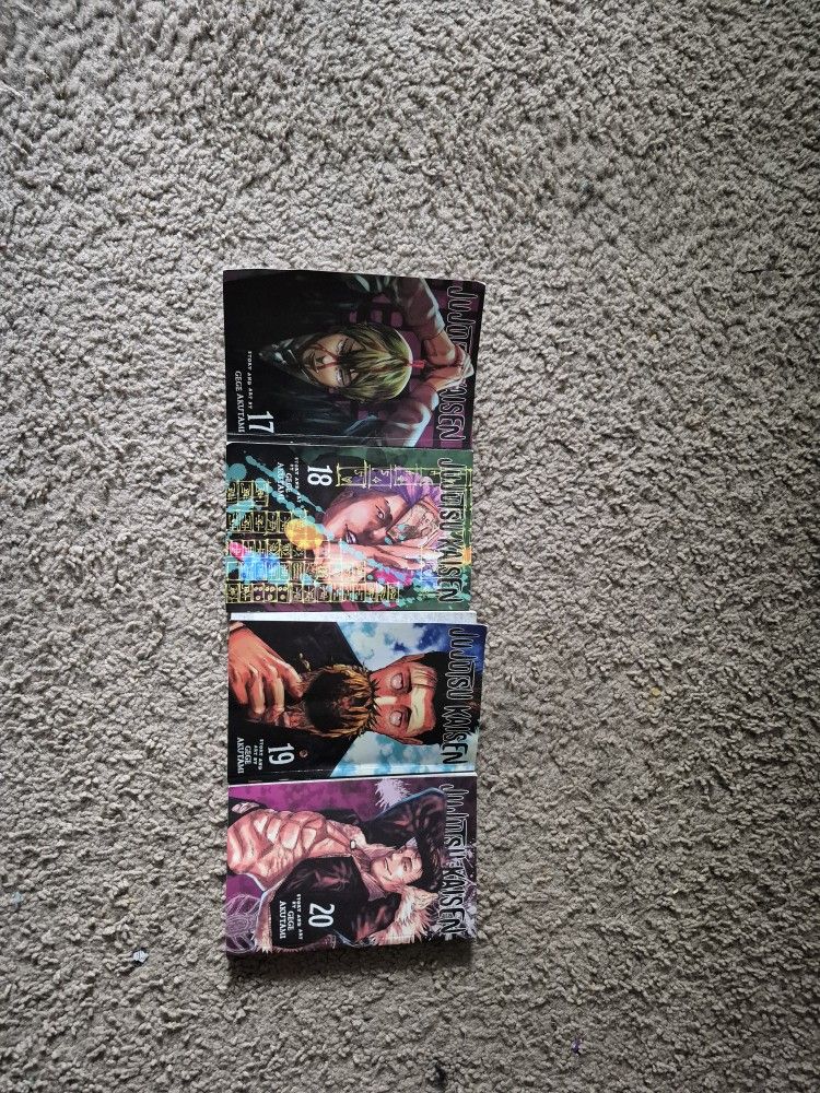 Jujutsu Kaisen Volumes 17-20