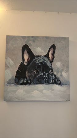 Frenchie frames art