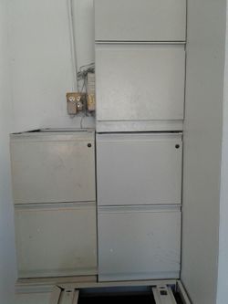 Filling cabinets