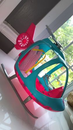 Barbie helicopter