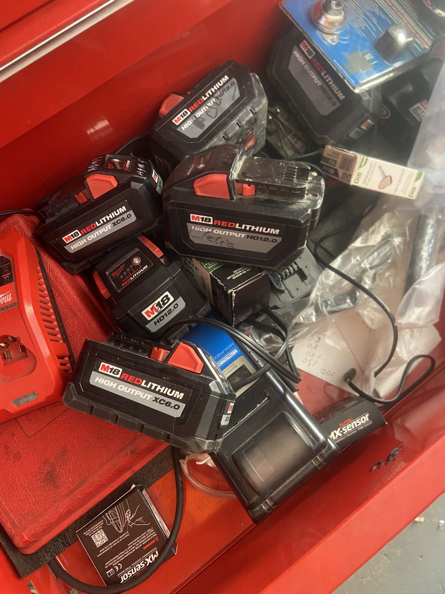 Milwaukee Batteries And Chargers
