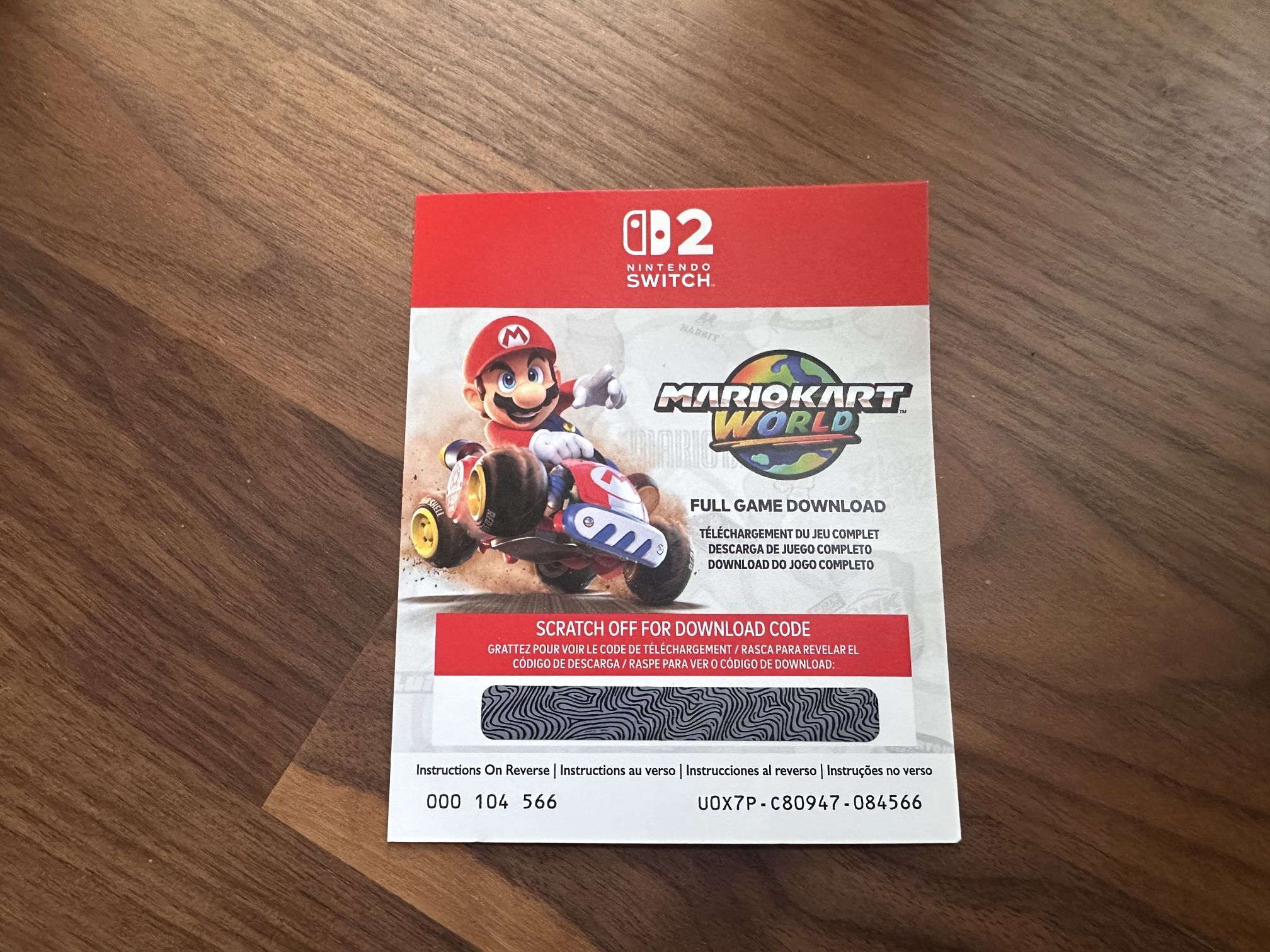Mario Kart World (Digital Code)