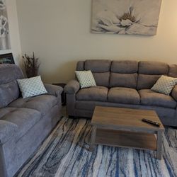 Brand new Couch &  Loveseat Light Grey