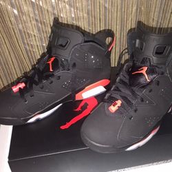 Infrared Jordan 6s