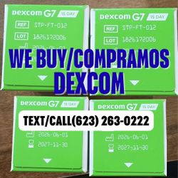 Dexcom G7 Sensor Box Sealed (WANTED)