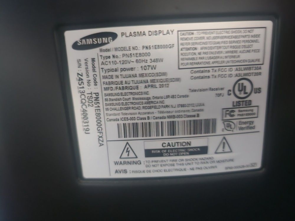 55 Inch SAMSUNG Smart Tv