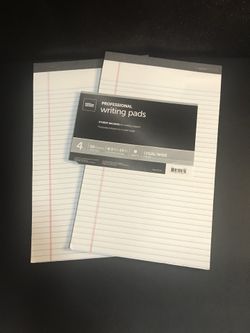 Professional Writing Pads X Long 8.5” X.14”