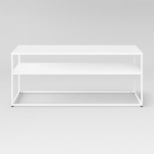 Project 62 - Glasgow Metal Coffee Table White