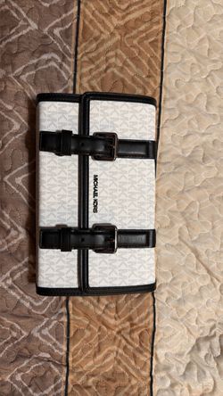 Michael Kors Monogram Clutch Purse