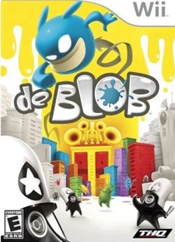 De blob Nintendo Wii game