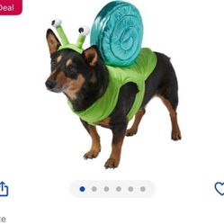 Dog Halloween costume - Snail