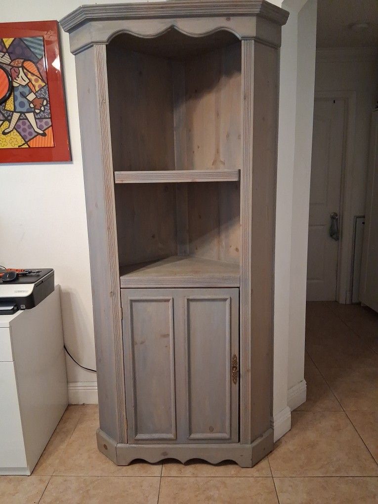 Large Corner Storage Unit.