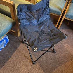 Blue Max Saddle Folding Chair