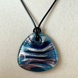 Murano Glass Pendant Necklace