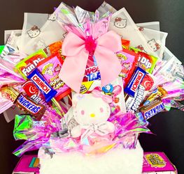HELLO KITTY PLUSHIE VALENTINES GIFT BOUQUET
