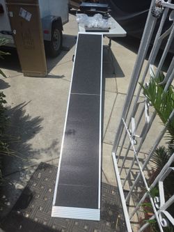 New Folding Aluminum Ramp! 8ft long