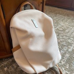 Brand New White Backpack 