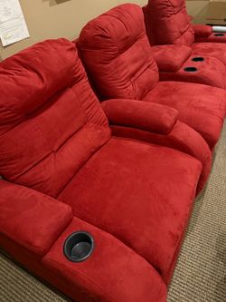 Electric Home Theater Recliners – $300 Each – 4 Available