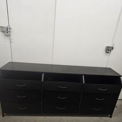 Black dresser