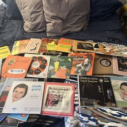 Vintage 1950 records