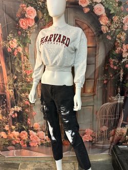 Sweatshirt and jeans