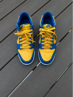 🔥 Nike Dunk Low – Blue/Yellow – Men Size 12.5– $50OBO 🔥
