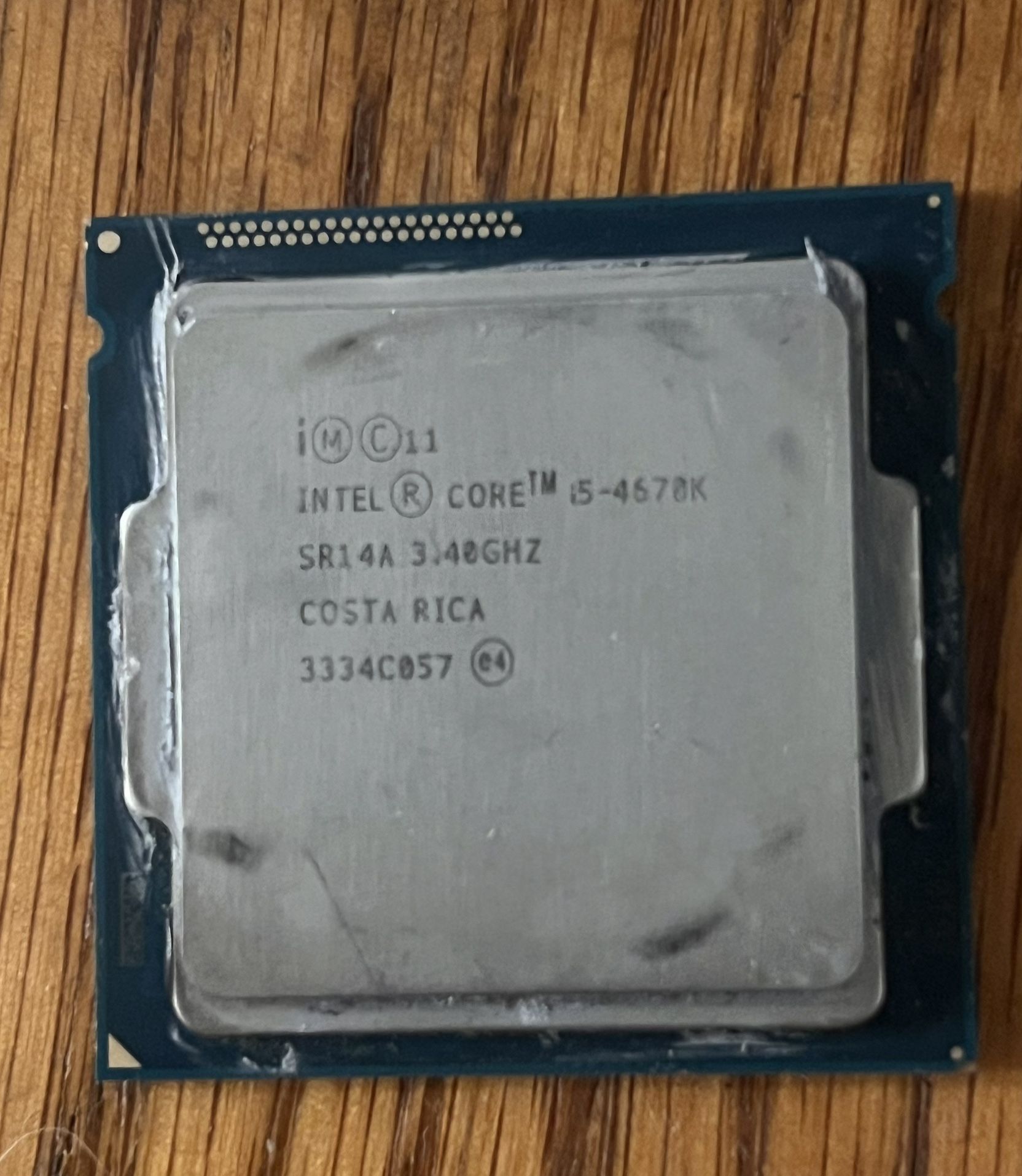 I5-4670K CPU Intel