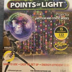 Points Of Lights Projector With Motion Sensor