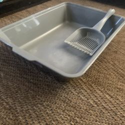 Kitty Litter Box With Scooper