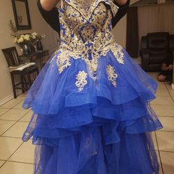 Quinceanera dress size 8