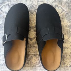 Leather clog  Size 11 m