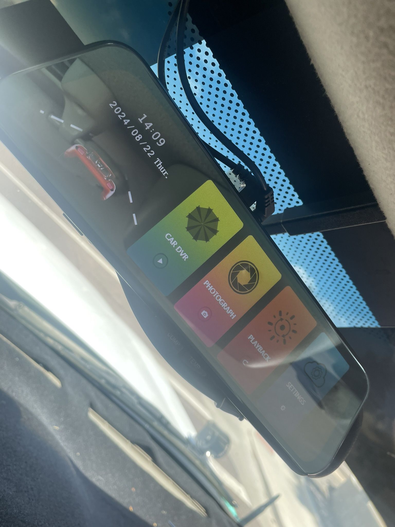 Back Up Camera Rear View Screen